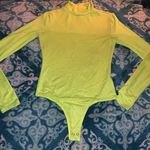 Fashion Nova Neon Bodysuit (Size Small)